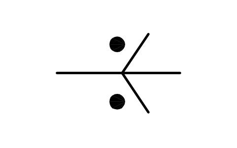 符號 常導-超導接頭 的預覽，圖塊名 GAI_S01925_NORMAL_SUPERCONDUCTING_JOINT