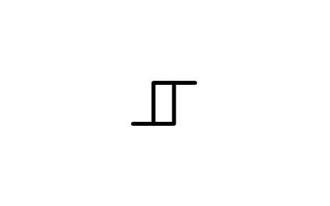 Vorschau des Symbols Hysterese, Block ISX_124_HYSTERESIS