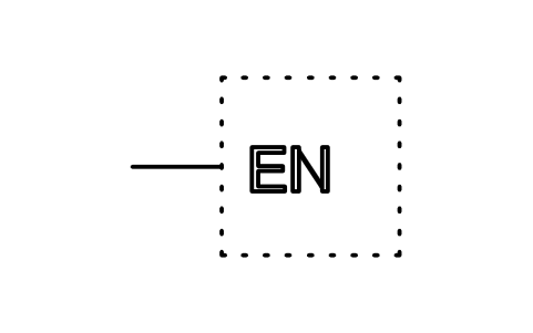 Vorschau des Symbols Freigabeeingang, Block ISX_126_ENABLING_INPUT