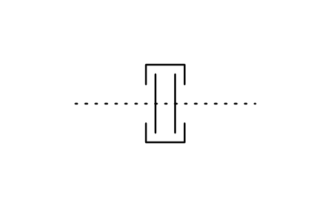 Vorschau des Symbols Klemmflanschverbindung, Block ISX_513_CLAMPED_FLANGE_COUPLING