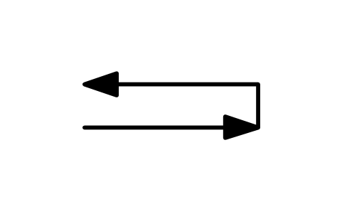 Vorschau des Symbols Linearbewegung, Rücklauf mit Verweilzeit, Block ISX_X257_LINEAR_MOTION_RETURN_DWELL