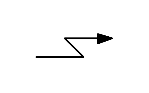 Vorschau des Symbols Linearbewegung, teilweise Umkehr, Block ISX_X258_LINEAR_MOTION_PARTIAL_REVERSAL