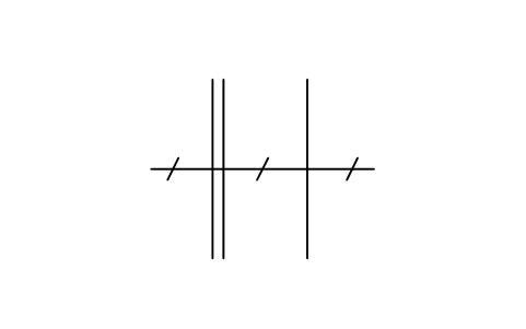 Vorschau des Symbols Kreuzung von Verbindungen, Block ISX_X401_CROSSING_CONNECTIONS