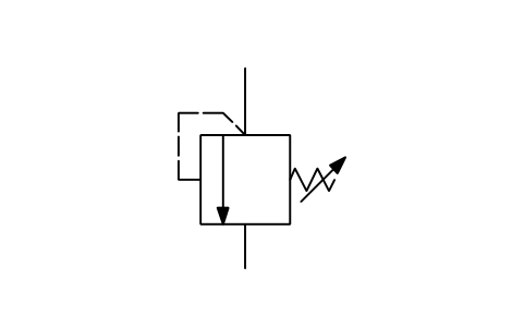 Anteprima del simbolo Internal pilot connection, blocco ISX_X435_INTERNAL_PILOT_CONNECTION