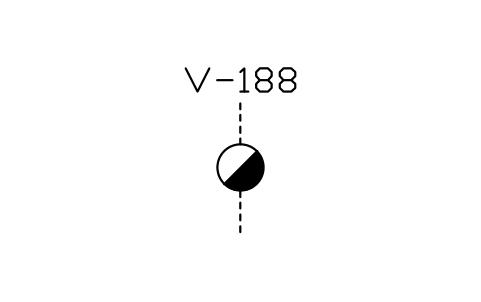 Anteprima del simbolo Self-operating release valve, blocco ISX_2181_SELF_OPERATING_RELEASE_VALVE
