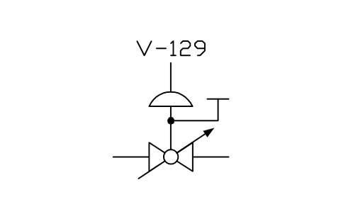 Anteprima del simbolo Ball control valve, diaphragm, blocco ISX_X2138_BALL_CONTROL_VALVE_DIAPHRAGM