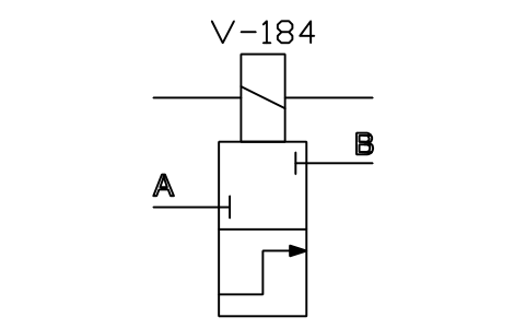 Anteprima del simbolo Hygienic valve, blocco ISX_X2241_HYGIENIC_VALVE