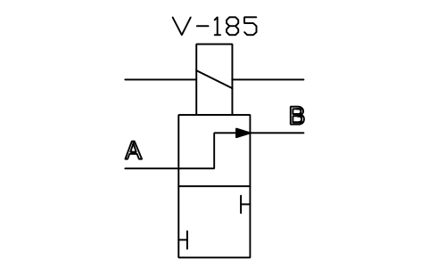 Anteprima del simbolo Hygienic valve, blocco ISX_X2242_HYGIENIC_VALVE