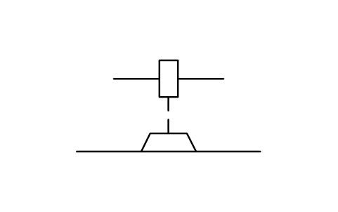 Anteprima del simbolo Solenoid brake, on at no voltage, blocco ISX_X652_SOLENOID_BRAKE_AT_NO_VOLTAGE