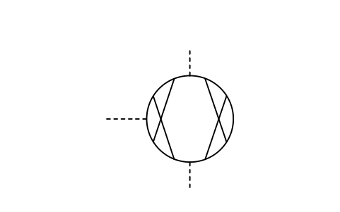 Preview of the Gas pump or fan, reversible flow symbol, block ISX_2304_GAS_PUMP_OR_FAN_REVERSIBLE_FLO