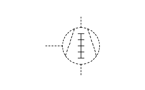 Anteprima del simbolo Turbo-molecular type, blocco ISX_2323_TURBO_MOLECULAR_TYPE