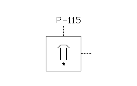 Anteprima del simbolo Diffusion pump, blocco ISX_2332_DIFFUSION_PUMP
