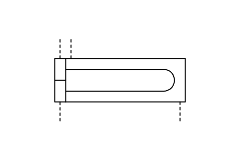Preview of the Heat-exchanger with U-shaped tubes symbol, block ISX_2513_HEAT_EXCHANGER_U_SHAPED_TUBES