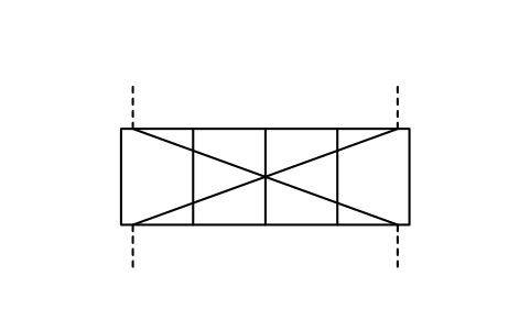 판형 열교환기 심볼 미리보기, 블록 ISX_2516_HEAT_EXCHANGER_PLATE_TYPE