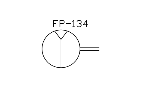 Anteprima del simbolo Pneumatic motor, rotodynamic, blocco ISX_X2424_PNEUMATIC_MOTOR_ROTODYNAMIC