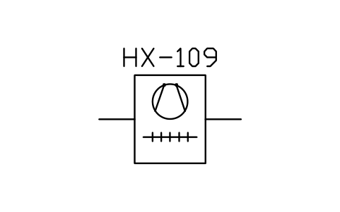 Anteprima del simbolo Air-fin cooler with induced draft, blocco ISX_X2505_AIR_FIN_COOLER_INDUCED_DRAFT