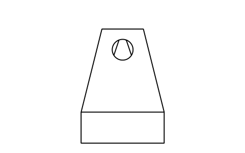 Preview of the Cooling tower with induced draft symbol, block ISX_X2522_COOLING_TOWER_INDUCED_DRAFT