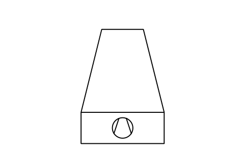 강제 통풍 냉각탑 심볼 미리보기, 블록 ISX_X2523_COOLING_TOWER_FORCED_DRAFT