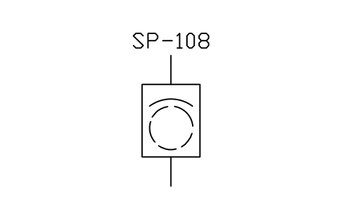 Anteprima del simbolo Screen, filter with rotating drum, blocco ISX_X2603_SCREEN_FILTER_ROTATING_DRUM