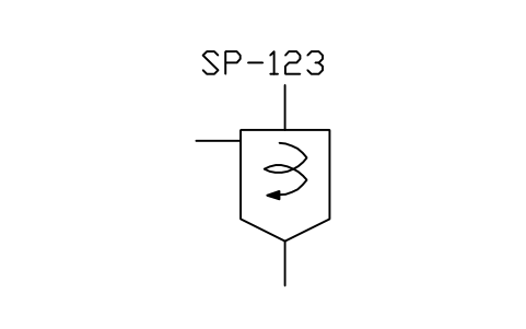 Anteprima del simbolo Cyclone separator, blocco ISX_X2618_CYCLONE_SEPARATOR