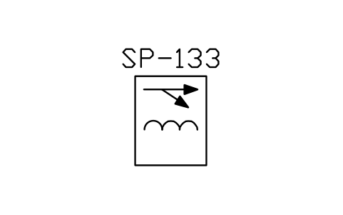 Anteprima del simbolo Electromagnetic separator, blocco ISX_X2628_ELECTROMAGNETIC_SEPARATOR