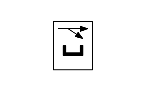 영구자석 분리기 심볼 미리보기, 블록 ISX_X2629_PERMANENT_MAGNET_SEPARATOR