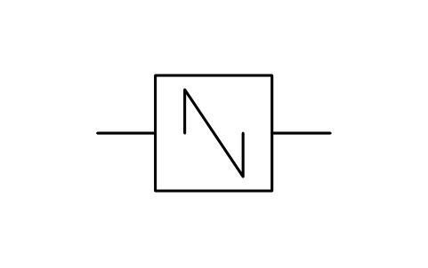 인라인 정적 믹서 심볼 미리보기, 블록 ISX_X2673_IN_LINE_STATIC_MIXER