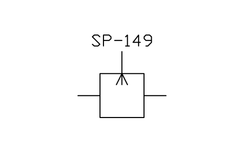 Anteprima del simbolo Pneumatic-air lubricator, blocco ISX_X2674_PNEUMATIC_AIR_LUBRICATOR