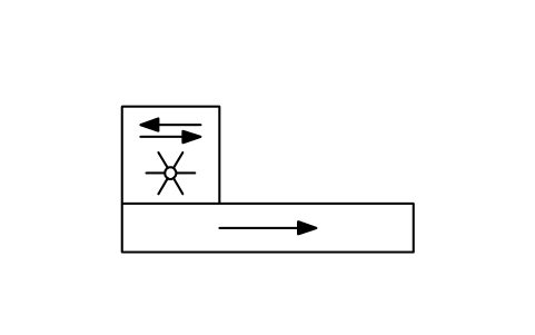 Preview of the Conveyor with vibrating vane feeder symbol, block ISX_X3814_CONVEYOR_VIBRATING_VANE_FEEDER