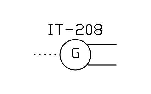 Anteprima del simbolo Tachometer generator, blocco ISX_759_TACHOMETER_GENERATOR
