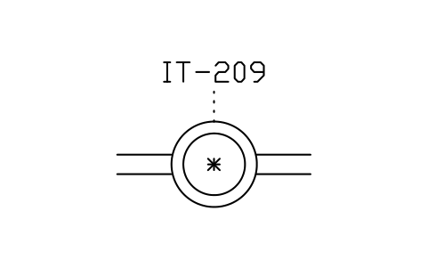Anteprima del simbolo Transducer, synchro effect, blocco ISX_760_SYNCHRO_TRANSDUCER