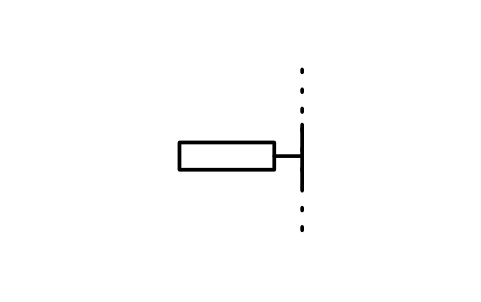 Vorschau des Symbols Einsteckrohr, Block ISX_802_INSERTION_PIPE