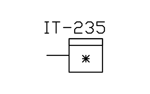 Anteprima del simbolo Integrating instrument, blocco ISX_834_INTEGRATING_INSTRUMENT