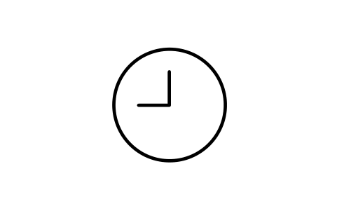 Vorschau des Symbols Uhr, Block ISX_842_CLOCK