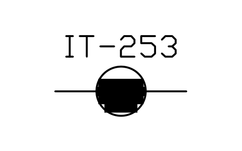 Anteprima del simbolo Electromechanical indicator, blocco ISX_864_ELECTROMECH_INDICATOR