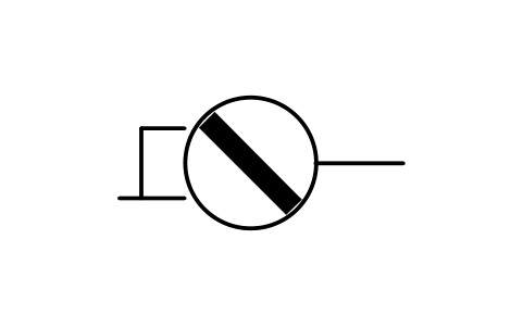 Vorschau des Symbols Stellungsanzeiger, 3 Stellungen, Block ISX_865_POSITION_INDICATOR