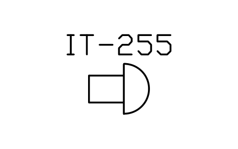 Anteprima del simbolo Acoustic signalling device, blocco ISX_866_ACOUSTIC_SIGNALLING_DEVICE