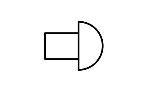 Vorschau des Symbols Akustisches Signalgerät, Block ISX_866_ACOUSTIC_SIGNALLING_DEVICE