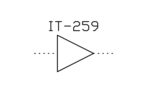 Anteprima del simbolo Amplifier, blocco ISX_891_AMPLIFIER