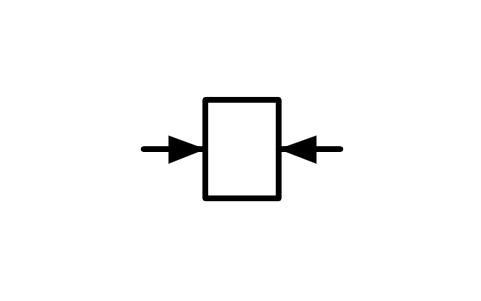 Vorschau des Symbols Ultraschall-Sende- und Empfangsbauart, Block ISX_IEC_ULTRASONIC_BOTH_TYPE