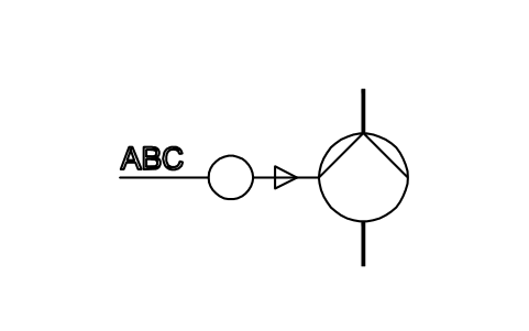 Vorschau des Symbols Automatische Betätigung einer Pumpe, Block ISX_X1031_AUTOMATIC_OPERATION_PUMP