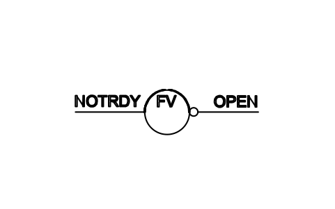 Vorschau des Symbols Funktion mit negiertem Ausgang, Block ISX_X1042_FUNCTION_NEGATED_OUTPUT