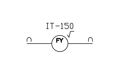 Anteprima del simbolo Square root of flow signal, blocco ISX_X1068_SQUARE_ROOT_FLOW_SIGNAL