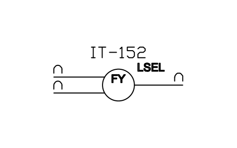 Anteprima del simbolo Lowest flow signal selection, blocco ISX_X1070_LOWEST_FLOW_SIGNAL_SELECTION