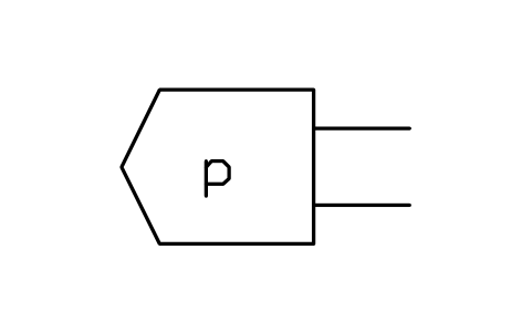 Vorschau des Symbols Drucksensor, Block ISX_X756_PRESSURE_SENSOR