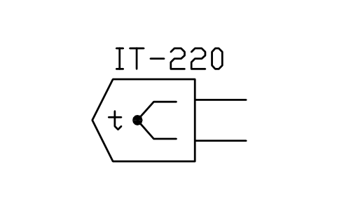 Anteprima del simbolo Temperature sensor, thermocouple, blocco ISX_X761_TEMPERATURE_SENSOR_THERMOCOUPLE