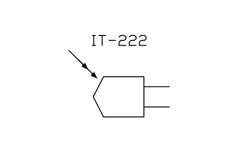 Anteprima del simbolo Sensor, non-ionizing radiation, blocco ISX_X763_RADIATION_SENSOR_NON_IONIZING