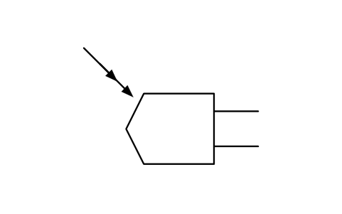 Vorschau des Symbols Sensor, nichtionisierende Strahlung, Block ISX_X763_RADIATION_SENSOR_NON_IONIZING