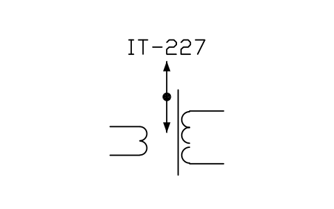 Anteprima del simbolo Position transducer, differential, blocco ISX_X768_POSITION_TRANSDUCER_LVDT