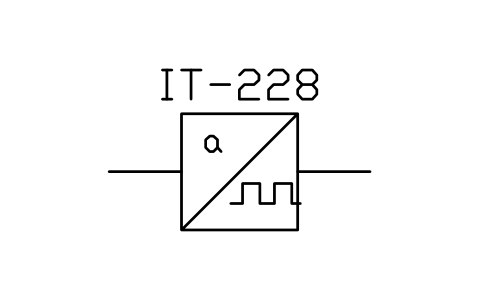 Anteprima del simbolo Angle transducer, pulse train out, blocco ISX_X769_ANGLE_TRANSDUCER_PULSE